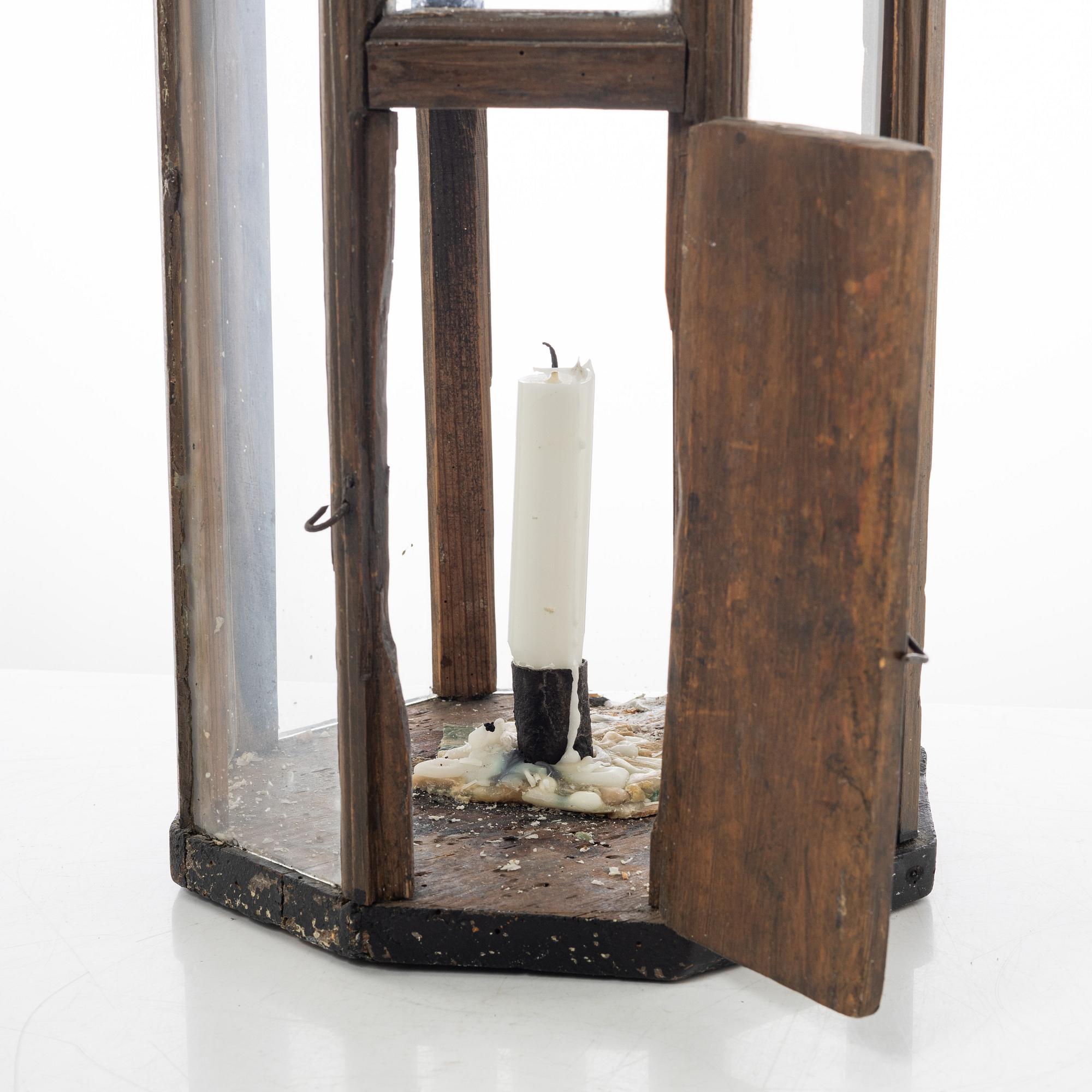 Lantern, 19th century, folk art.