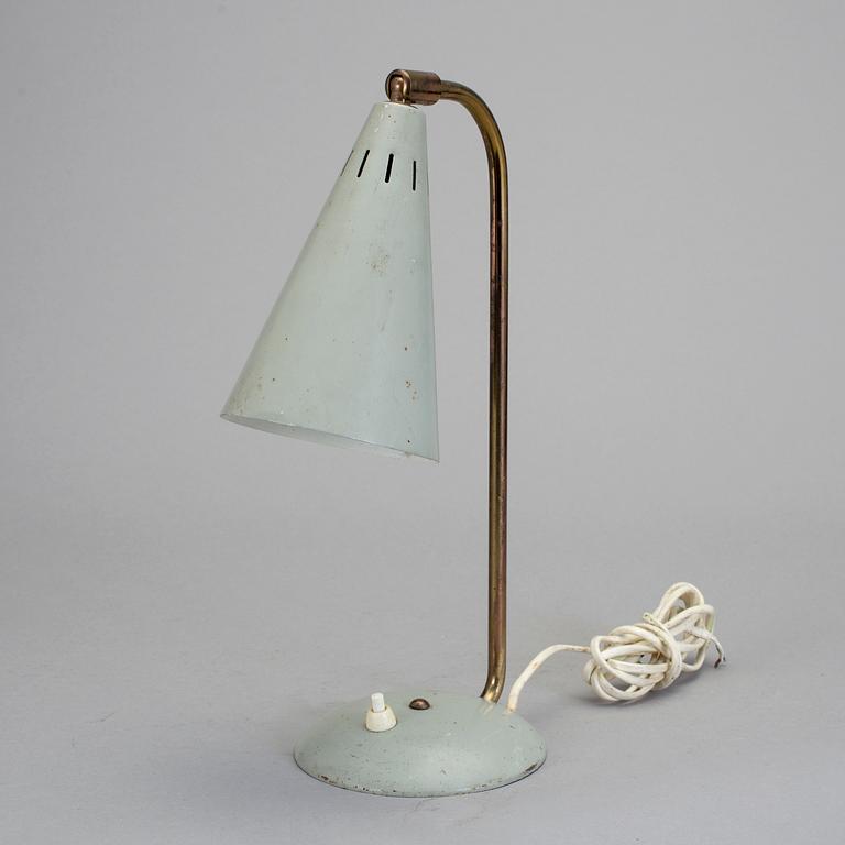 BORDSLAMPA, 1900-talets mitt.