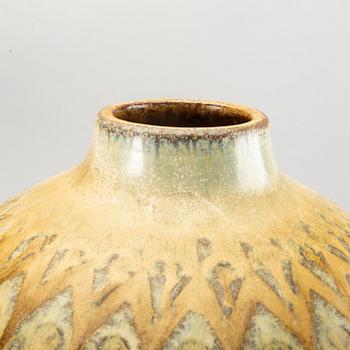 Arthur Andersson, Floor vases, stoneware, Vallåkra, sign AWA.