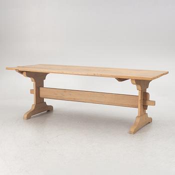 A wooden table 19th century.