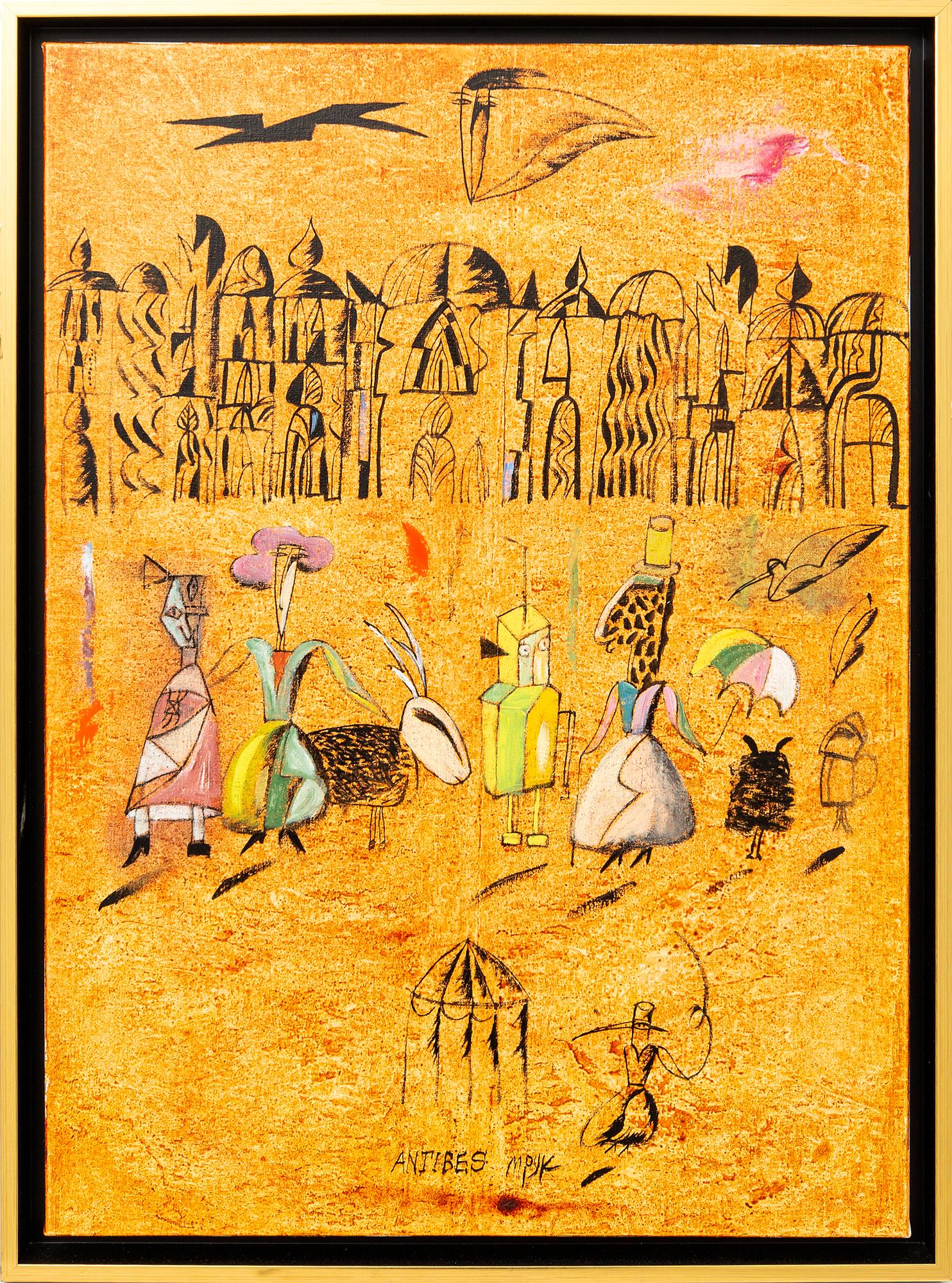 Madeleine Pyk, olja på duk signerad.