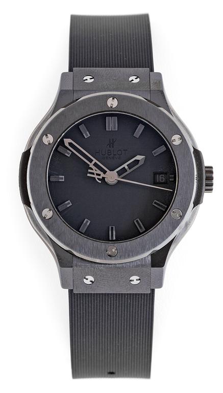 HUBLOT,  automatisk, titan, 2011.