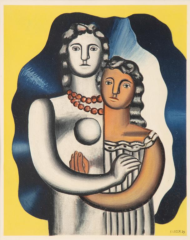 Fernand Léger, "Les deux figures".