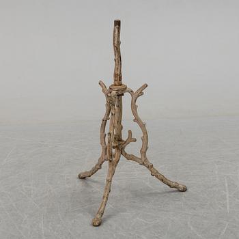 Cast iron stands, 20th century.