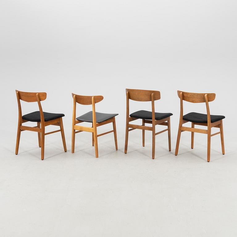 Chairs, 4 pieces, similar Farstrup Denmark 1960s.