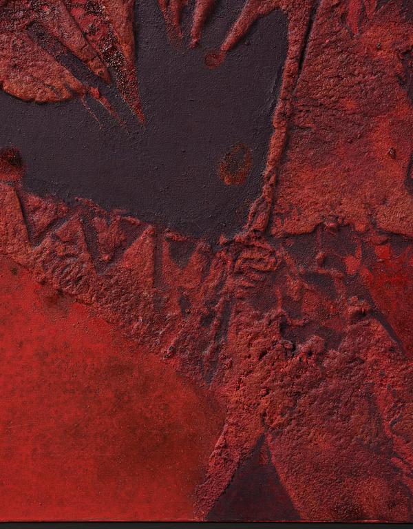 Cesár Manrique, "Resto rojo".