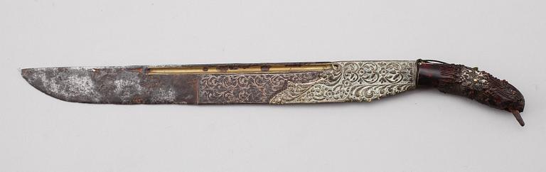 KNIV, orientalisk, 1700-/1800-tal.