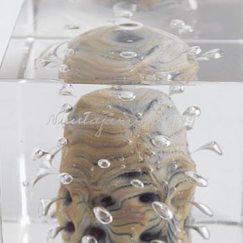 Oiva Toikka, årskub 1979, glas, Nuutajärvi, Finland.