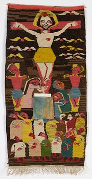 A tapestry, Ramses Wissa Wassef, Egypt, ca 140 x 69 cm.