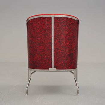 Mats Theselius, a "Star" easy chair for Källemo Sweden, 2009.