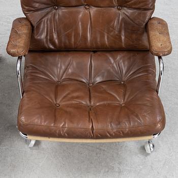 Bruno Mathsson, a pair of 'Karin' armchairs, Dux, Sweden.