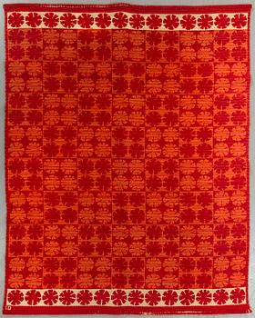 Ingrid Dessau,  a signed carpet 183 x 128 cm.