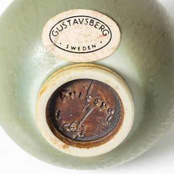 Berndt Friberg, miniature vases, eleven pieces, stoneware, Gustavsberg Studio 1960s/70s.