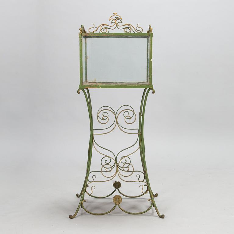 Terrarium/akvarium, viktoriansk stil, omkring 1900.