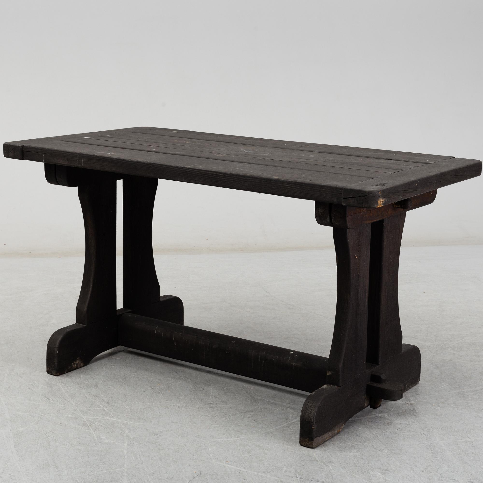 A 1940's 'Berga' table by David Rosén, Nordiska Kompaniet, Sweden.
