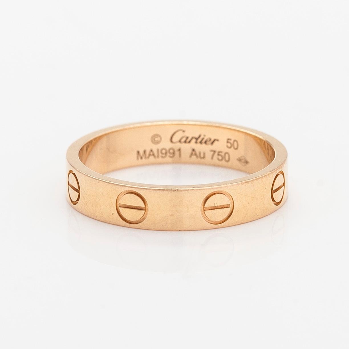 Cartier, ring "Love", 18K guld.