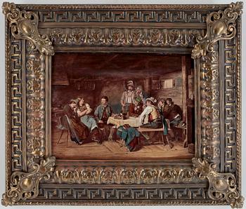 RAMAR, 2 st, gulmetall, nyrenässans, 1800-talets slut.
