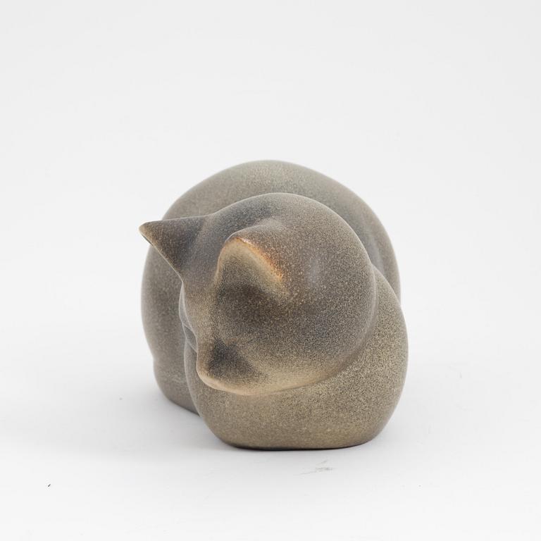 Lisa Larson, skulptur, stengods, "Moses", K-Studion, signerad.