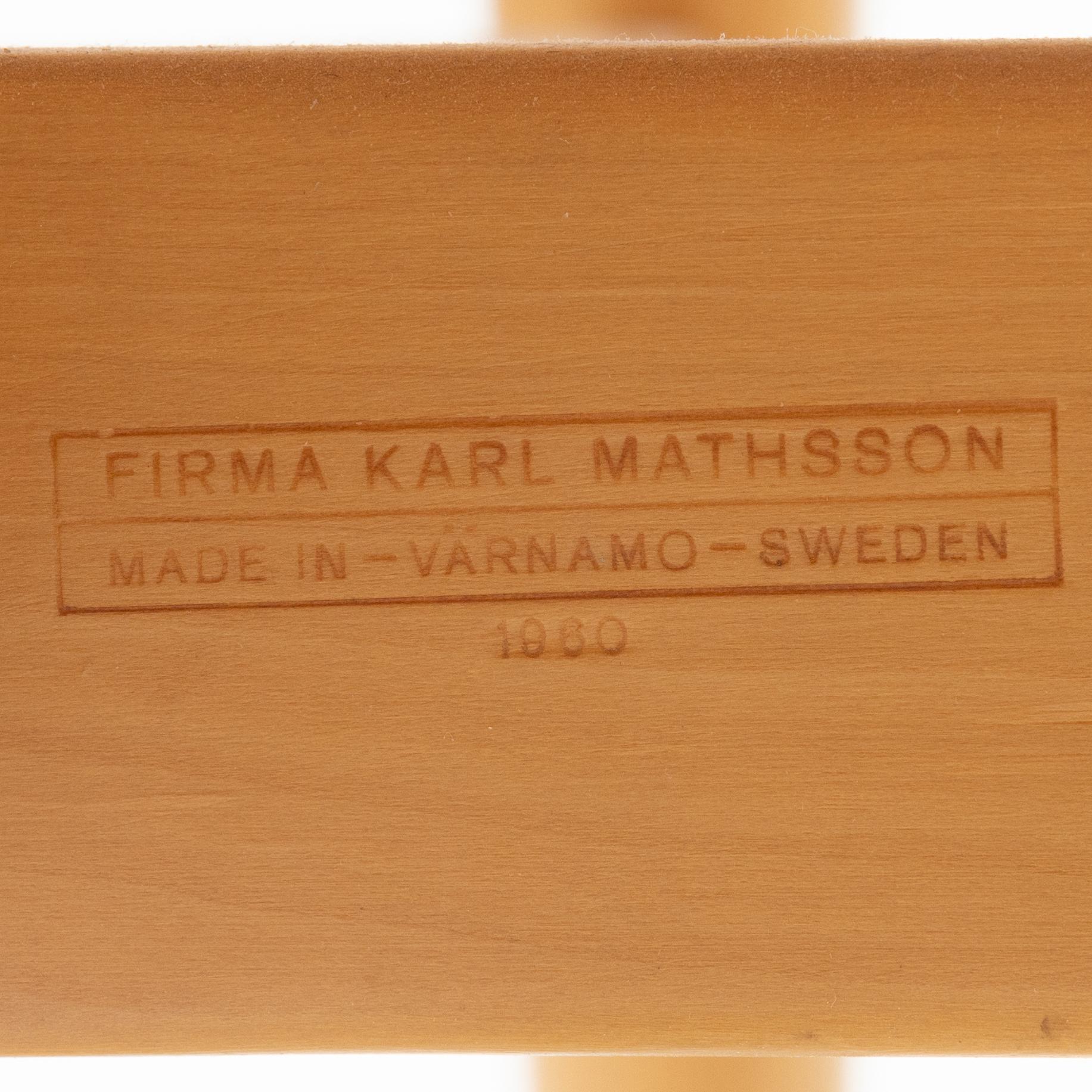 Bruno Mathsson, a coffee table, Firma Karl Mathsson, Värnamo.
