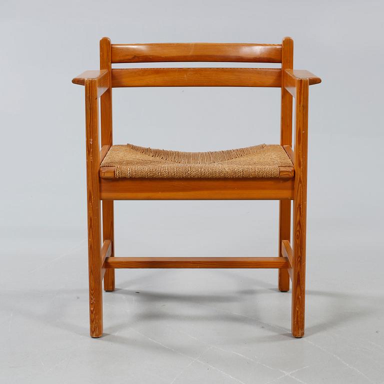 BORD SAMT STOLAR, 5 delar, Börje Mogensen, 1900-talets andra hälft.