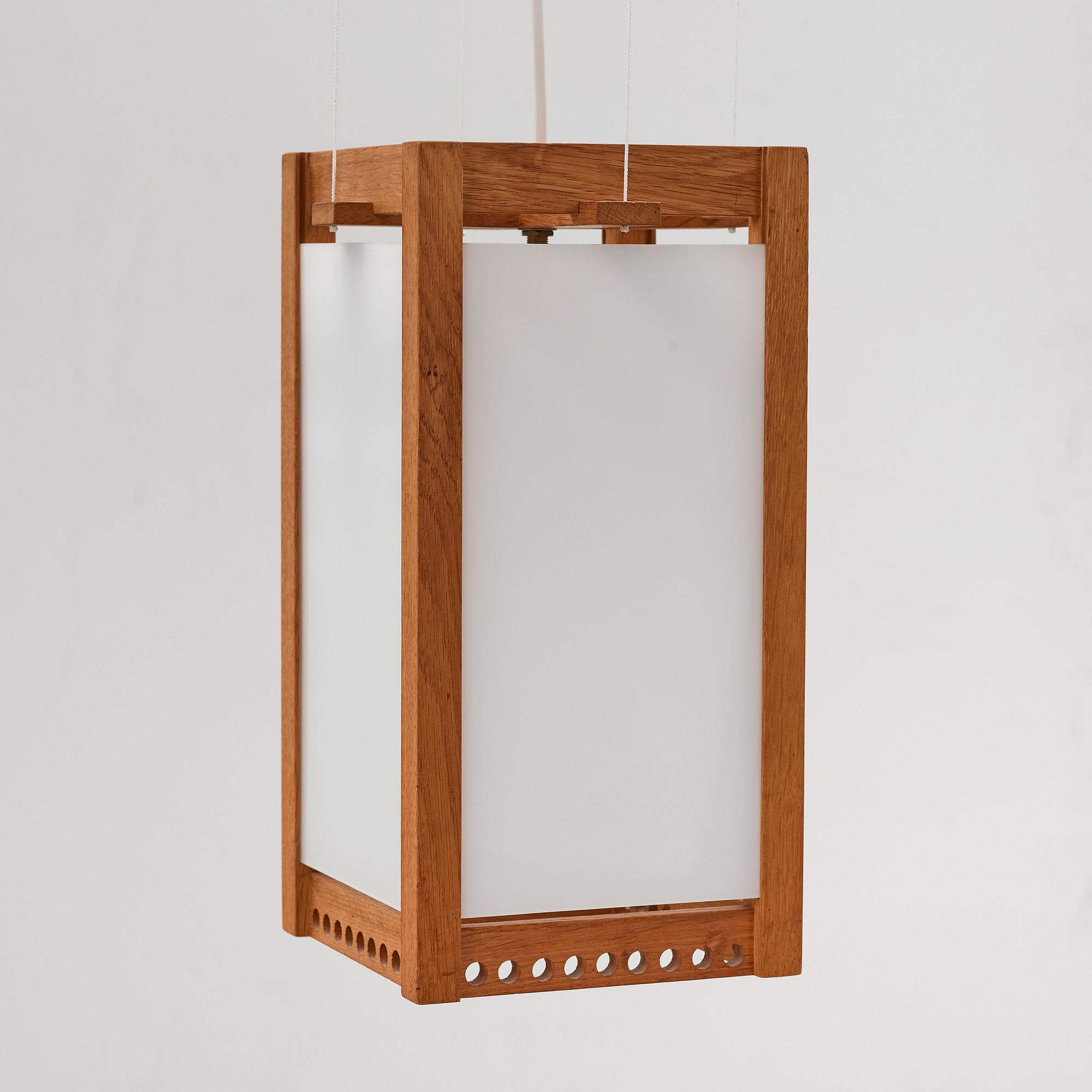 John Kandell, taklampa, S:t Nicolai kapell, Helsingborg 1956.