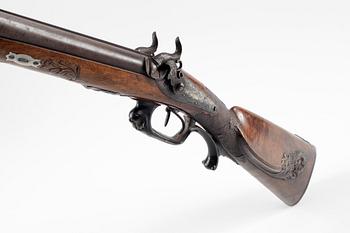 SLAGLÅSGEVÄR,  Valentin Christoph Schilling, Suhl, Tyskland, 1800-talets mitt.