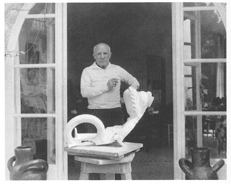 Pablo Picasso, "Buste d'homme".