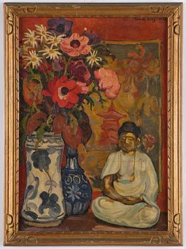 Lili Elbe, Still life with flowers.