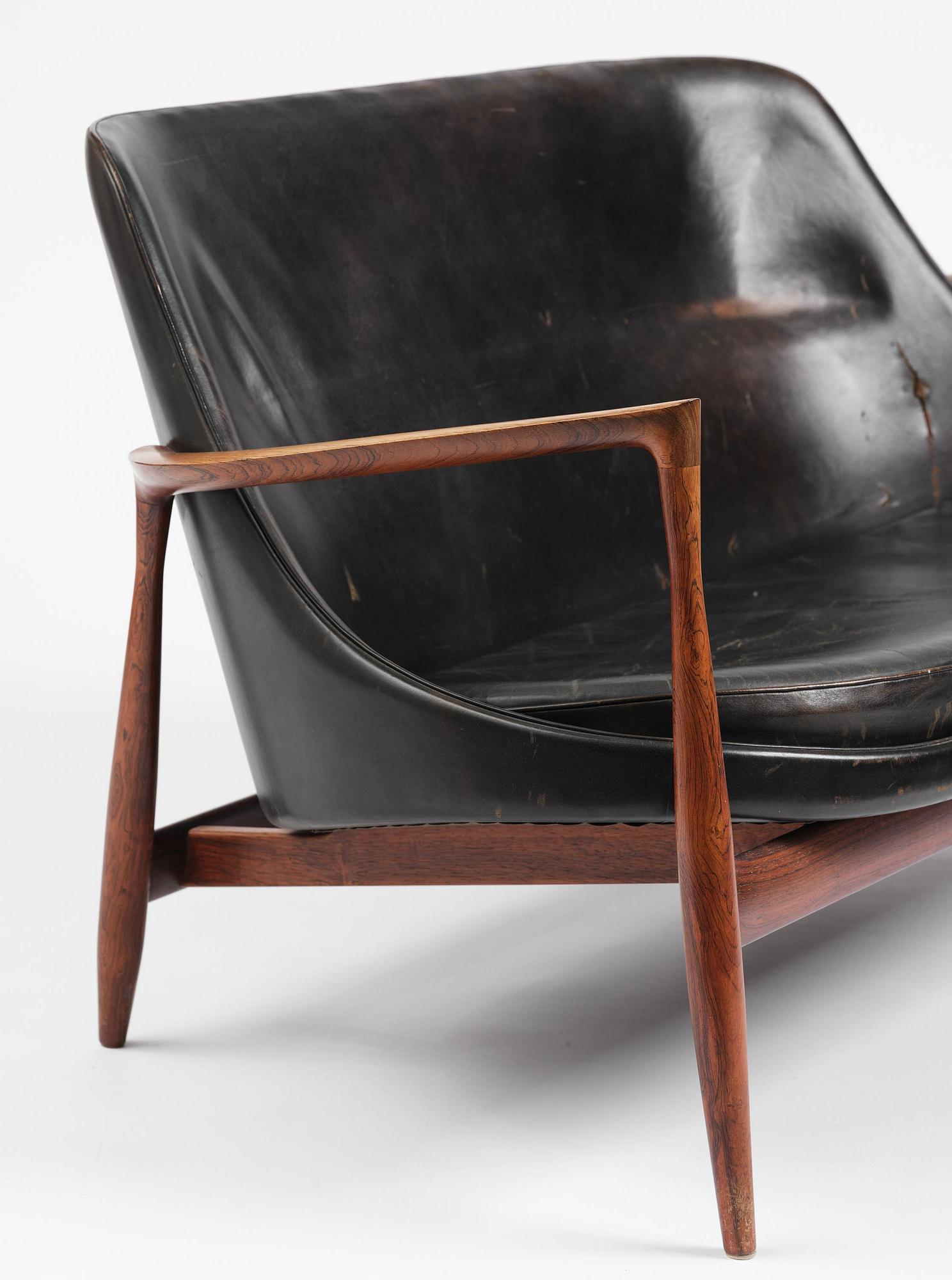 Ib Kofod-Larsen, a rosewood "Elizabeth" sofa, cabinetmakers Christensen & Larsen, Denmark, 1950s-60s.