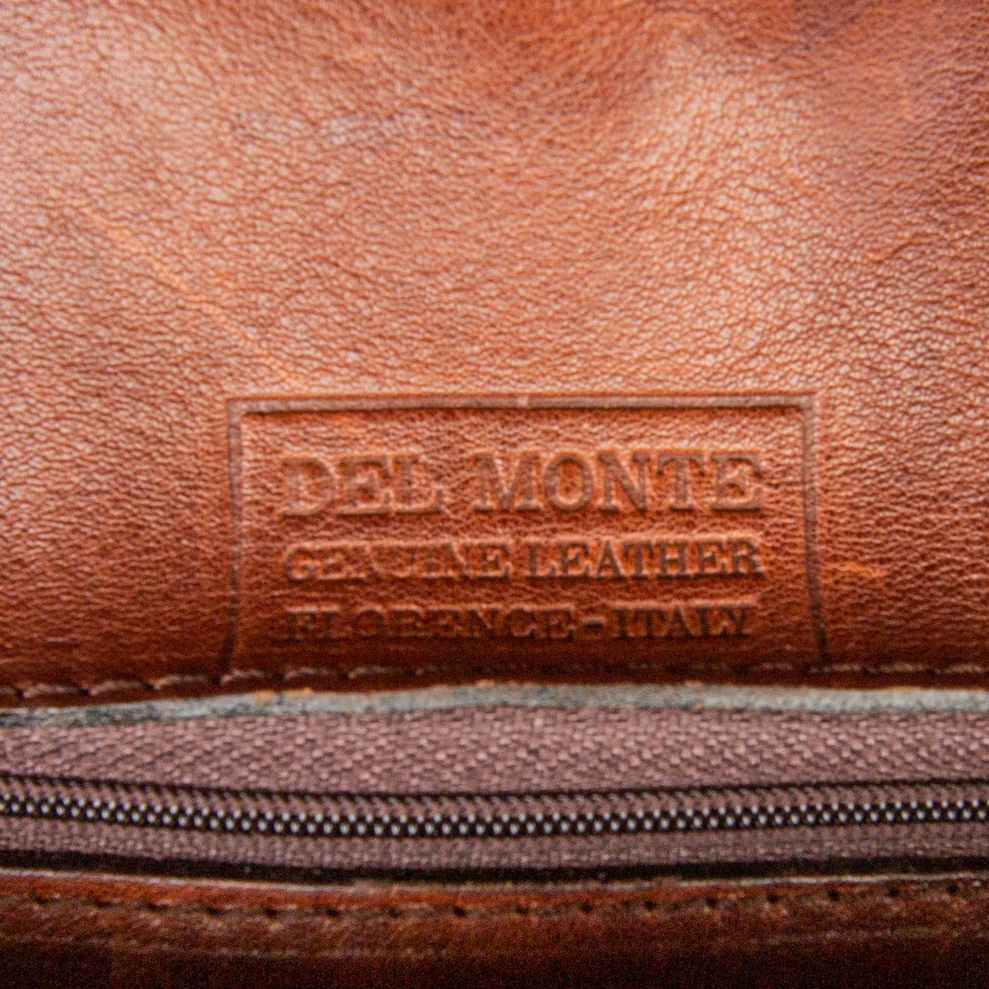 A Morelli leather rugsack.