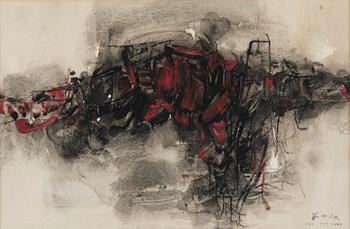 1027. Chu Teh-Chun, "Composition No. 121".