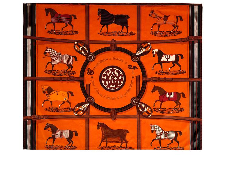 Hermès, textile, "Couvertures et Tenues de Jour".
