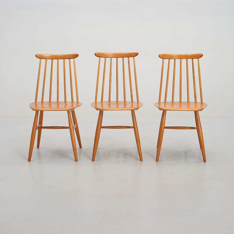 STOLAR, 3 st, "Fanett", Ilmari Tapiovaara, Edsbyverken, 1950-tal.
