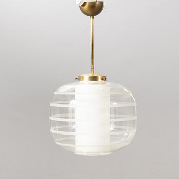 Harald Notini, probably, ceiling lamp, Arvid Böhlmark's lamp factory, 1930s-1940s.
