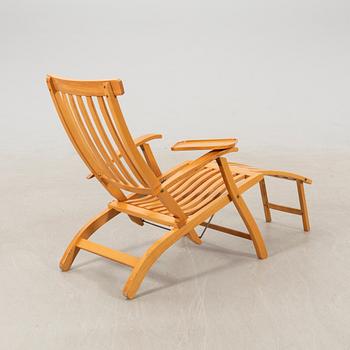 Deck chair by Brogrens/Stockamöllan, later part of the 20th century.