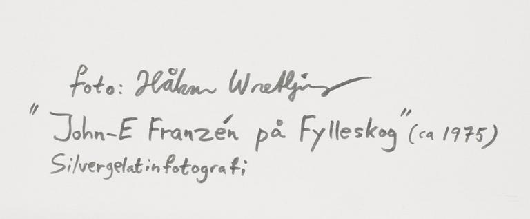 HÅKAN WRETLJUNG, silvergelatinfotografi, upplaga 1/3, sign á tergo.
