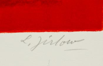 LENNART JIRLOW, färglitografier, 3 st, sign o numrerade 45/225.