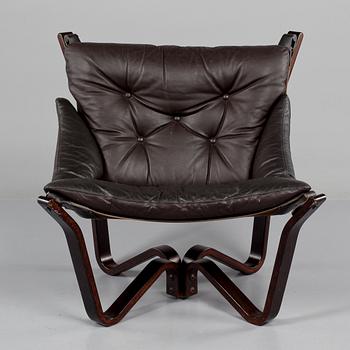 FÅTÖLJ, "Falcon chair", Sigurd Russel, Vatne möbler, Norge, 1970-tal.