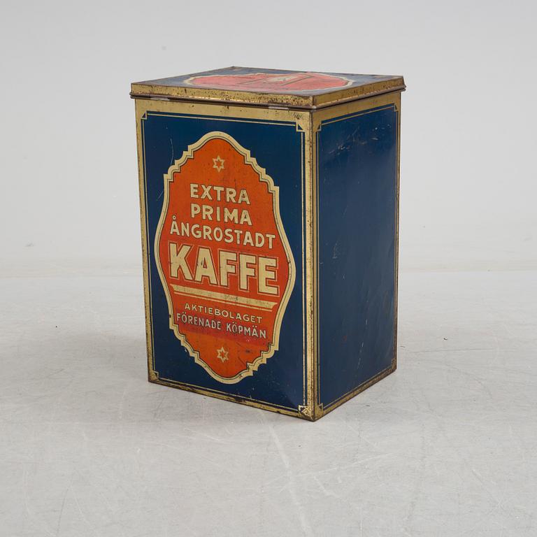 An early 20th Century tin can.
