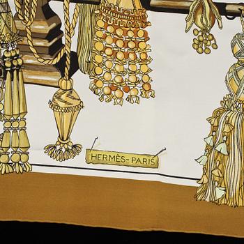 SCARF, siden, "Passementerie", design Françoise Heron, Hermés, 2000-tal.