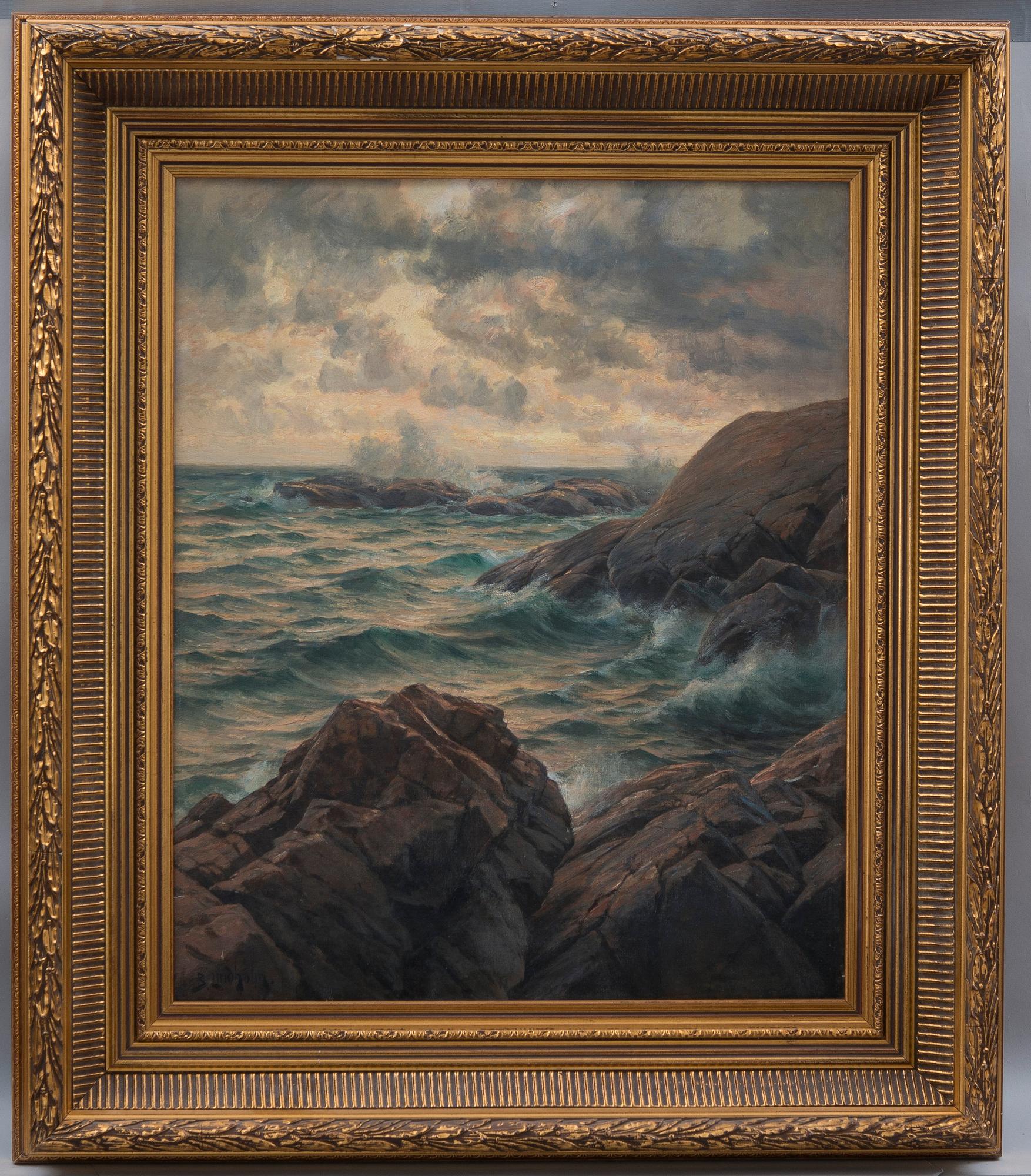 Berndt Lindholm, KVÄLL VID KUSTEN.