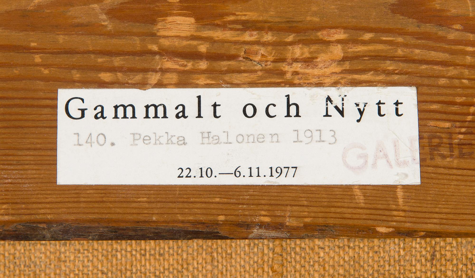 Pekka Halonen, Verdure by the Shore.