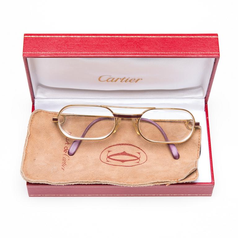 GLASÖGON, Cartier.
