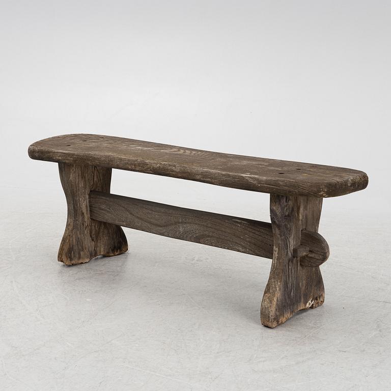 A garden bench, Dartington Hall Ltd, England.