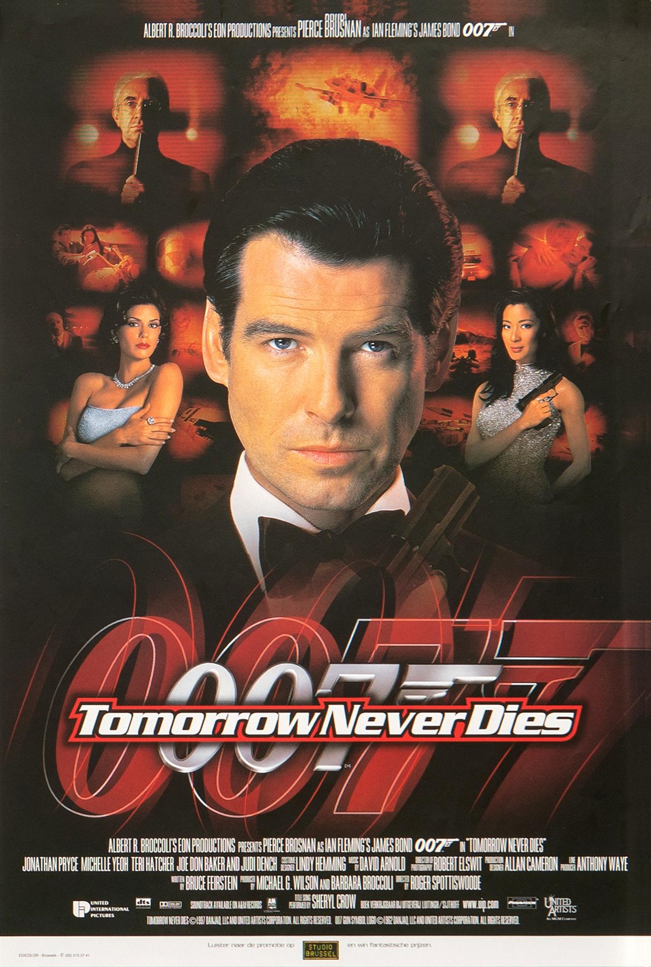 Filmaffischer, 3 st, James Bond.