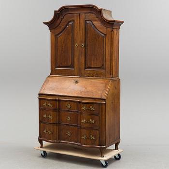 A mid 18th century rococo cabinet.