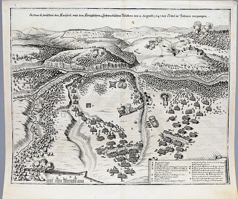 GRAVYRER, 4 st, 1600-tal.