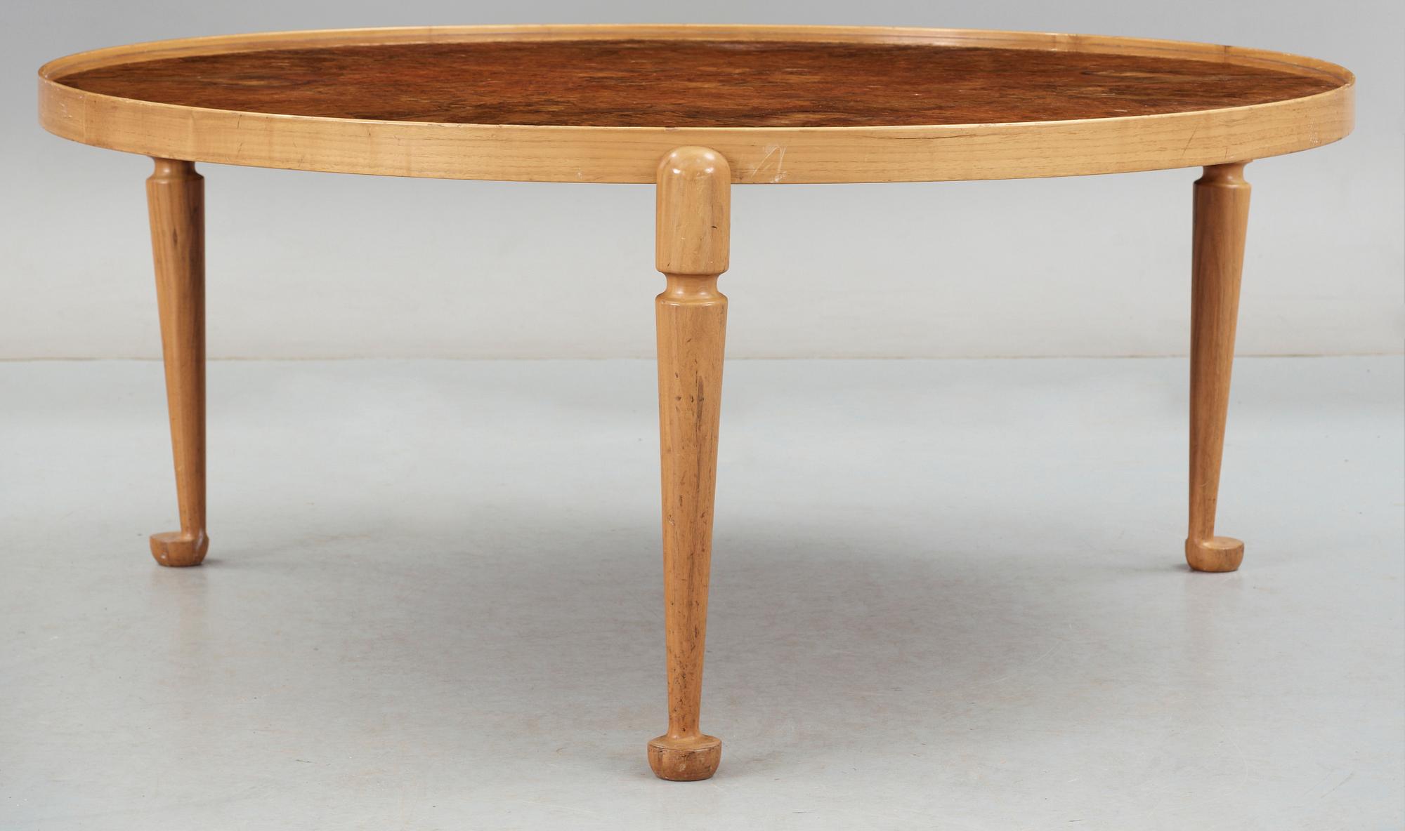 SOFFBORD, Josef Frank, Firma Svenskt Tenn, modell 2139, omkring 1900-talets mitt.