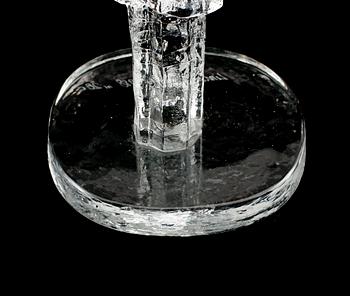 SKULPTUR, glas, Edvin Öhrström, Lindshammar, 1988.
