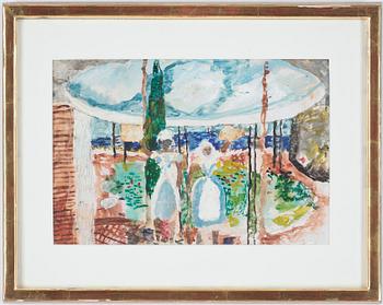 Sven X:et Erixson · SVEN X:ET ERIXSON; Gouache och akvarell, sign och dat -66.